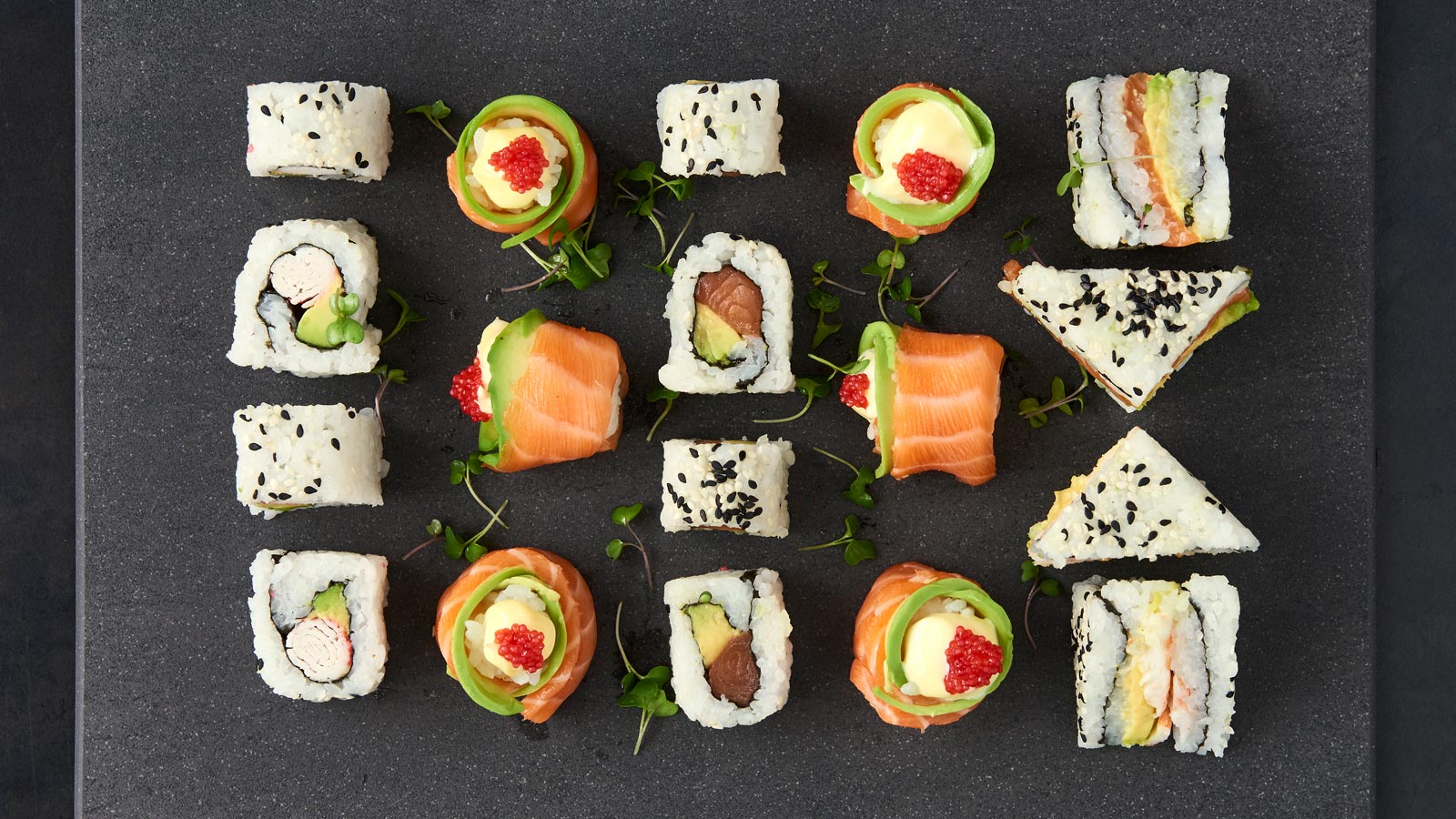 Menu Sushi Platters